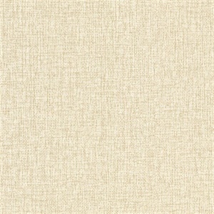 Halliday Taupe Faux Linen Wallpaper