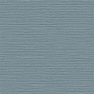 Hazen Blue Shimmer Stripe Wallpaper