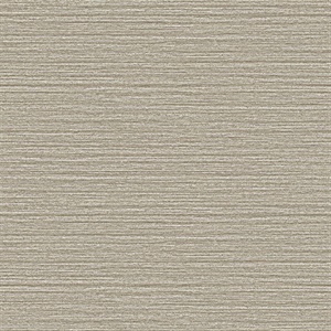 Hazen Light Brown Shimmer Stripe Wallpaper