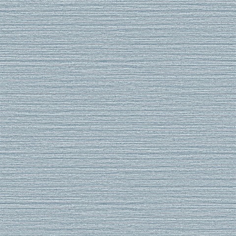 Hazen Sky Blue Shimmer Stripe Wallpaper