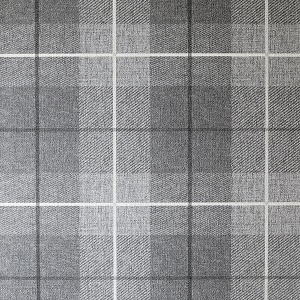 Hector Charcoal Plaid Wallpaper