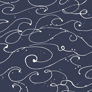 Kuroshio Navy Ocean Wave Wallpaper