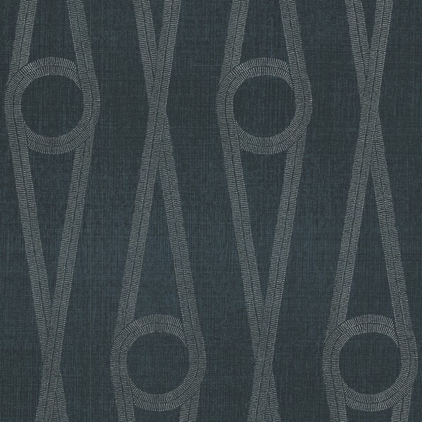 Henlein Indigo Wallpaper