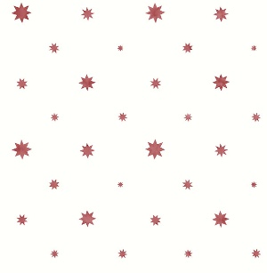Henry Red Starburst Wallpaper