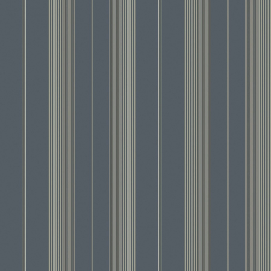 Herrgård Navy Wallpaper