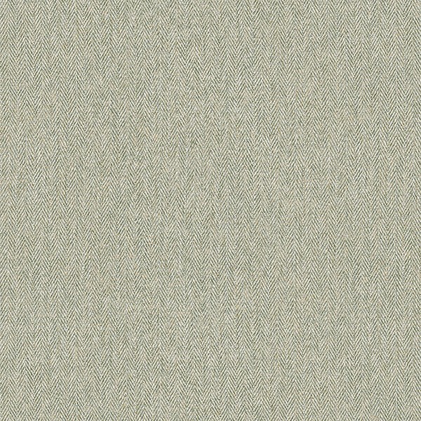 Herringbone Green Tweed Wallpaper