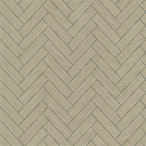 Herringbone Inlay Peel & Stick Wallpaper