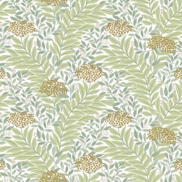 Highgrove White Wallpaper