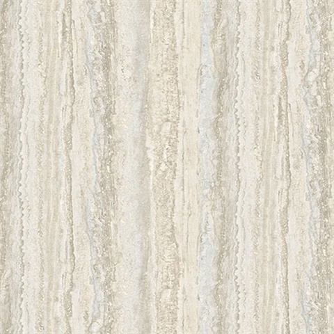Hilton Taupe Marbled Paper Wallpaper