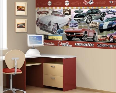 History of the Corvette Mural