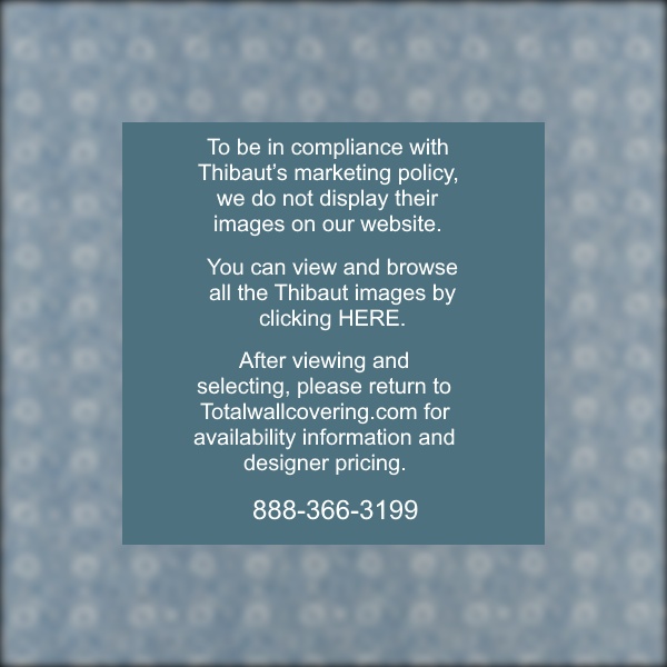 Holly Trellis Blue Wallpaper