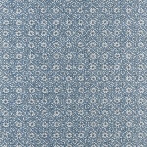 Holly Trellis Blue Wallpaper