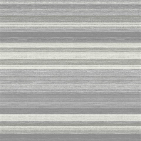 Corbett Grey Stripe Wallpaper