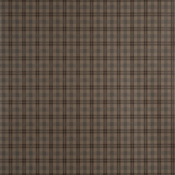 Huntly Plaid Brown Wallpaper