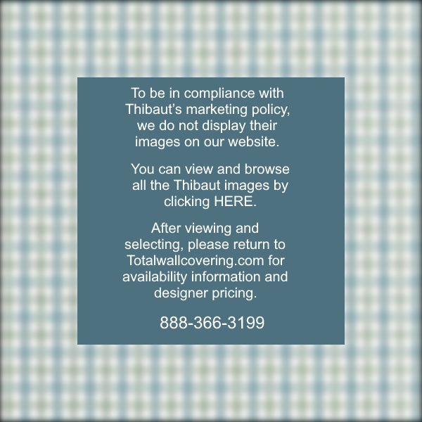 Huntly Plaid Peacock Blue and Green Wallpaper