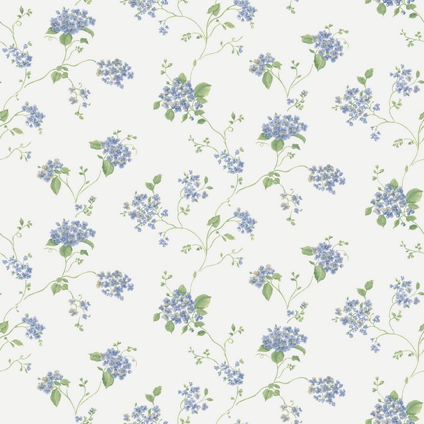 Hydrangea Trail Wallpaper
