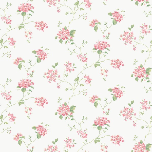 Hydrangea Trail Wallpaper