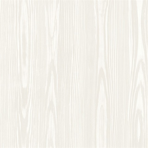 Illusion Beige Faux Wood Wallpaper