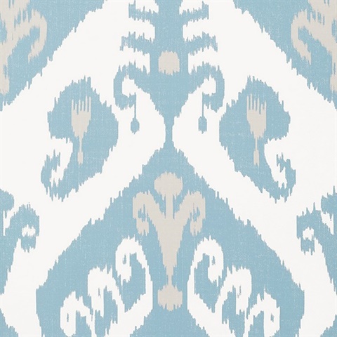 Indies Ikat Wallpaper