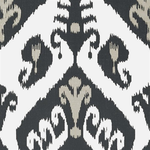 Indies Ikat Wallpaper