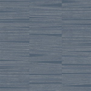 Indigo Line Stripe Wallpaper
