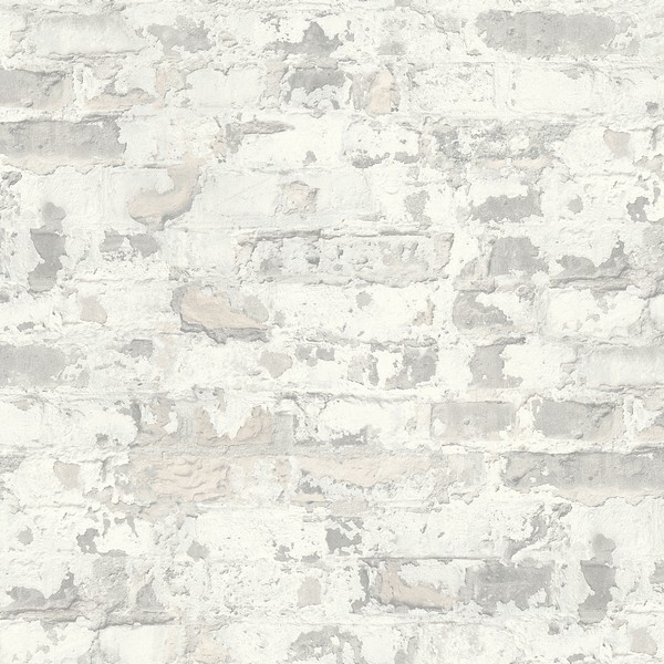 Industrial Chic Motif Wallpaper