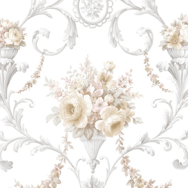 In-register Ornamental Floral