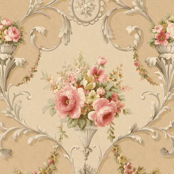 In-register Ornamental Floral