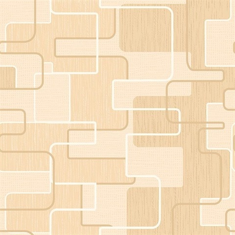 Integrate Sand Geometric Wallpaper