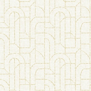Integrity Yellow Arched Outlines Wallpaper