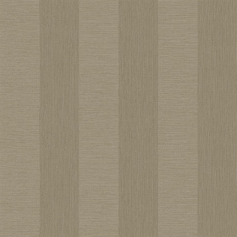 Intrepid Beige Faux Grasscloth Stripe Wallpaper