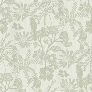 Jacaranda Sage Tropical Trail Wallpaper