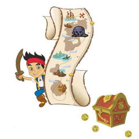 Jake and the Never Land Pirates Growth Chart Standard