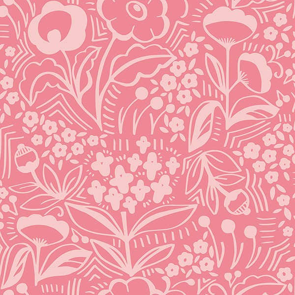 Jeani Pink Peel & Stick Wallpaper