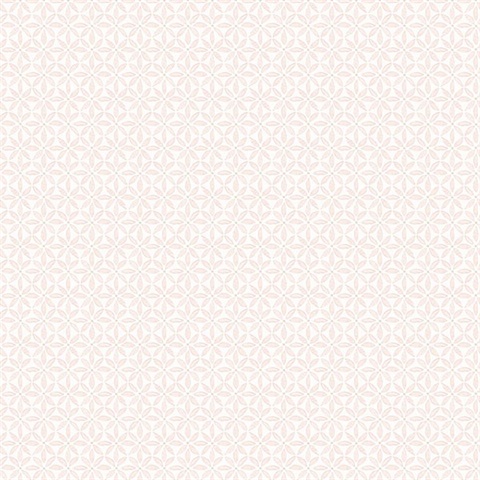 Jellia Pink Petal Geometric Wallpaper