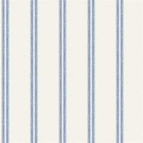 Johnny Navy Stripes Wallpaper