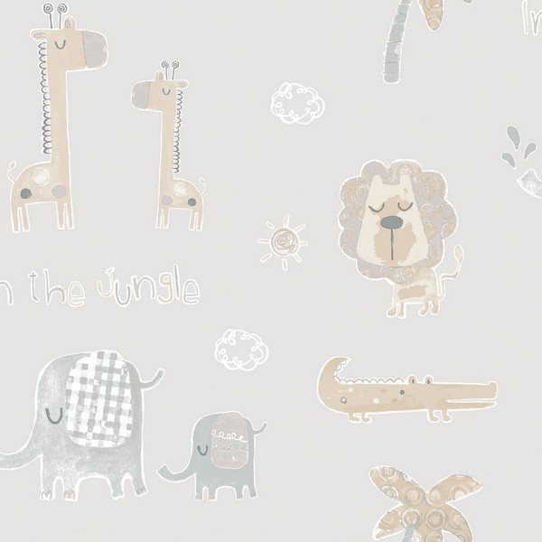 Jungle Friends Wallpaper