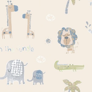 Jungle Friends Wallpaper