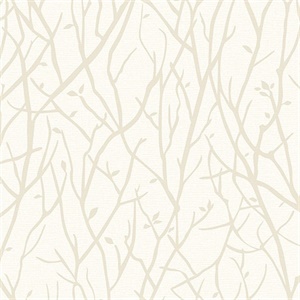 Kaden Ivory Branches Wallpaper