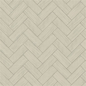 Kaliko Green Wood Herringbone Wallpaper