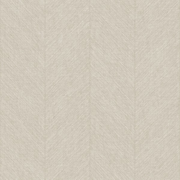 Kallam Beige Chevron Wallpaper