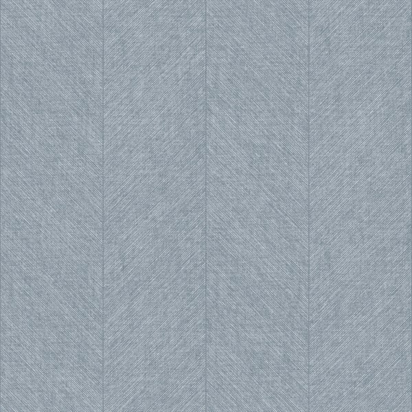 Kallam Light Blue Chevron Wallpaper