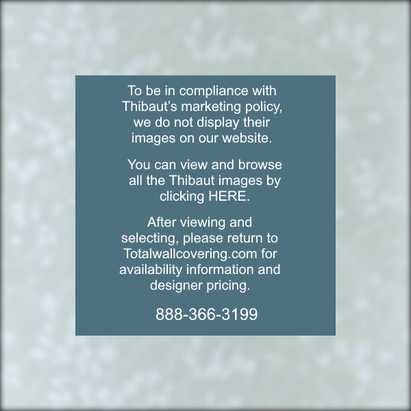 Katamari Bud Powder Blue and White Wallpaper