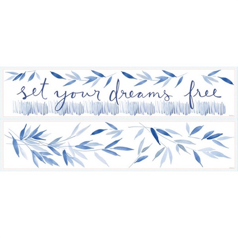 Set Your Dreams Free Quote P &amp; S Wall Decals