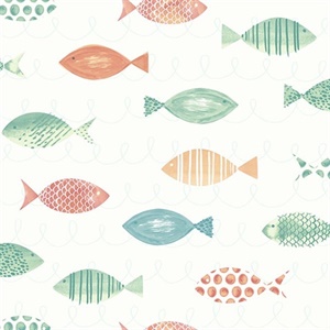 Key West Orange Sea Fish Wallpaper