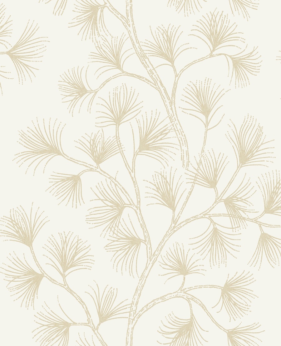 Kismine Gold & Ivory Wallpaper
