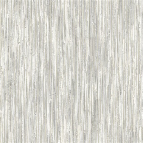 Kofi Grey Faux Grasscloth Wallpaper