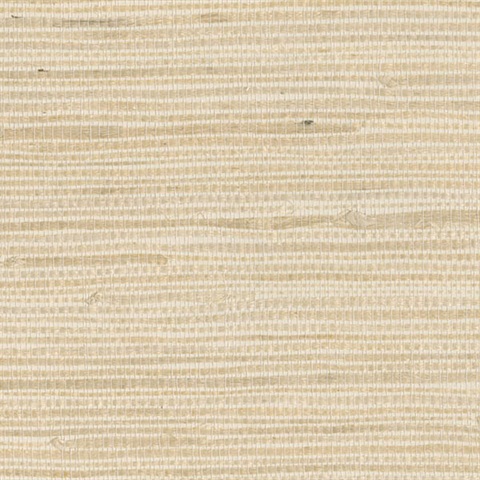 Kostya Cream Grasscloth Wallpaper