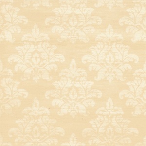Kunqu Damask Beige Wallpaper