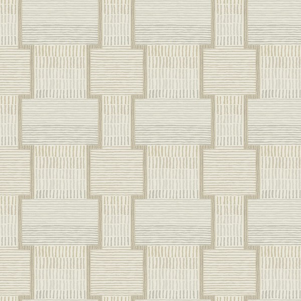 La Broderie Beige Wallpaper
